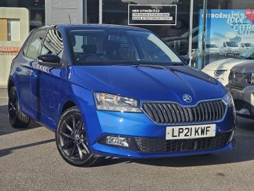 SPOTICAR Skoda Fabia 1.0 Tsi Colour Edition Euro 6 (s/s) 5dr Used Car - City Car Petrol Blue - Watford - 1200637627_1