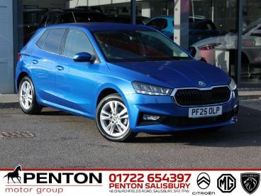 SPOTICAR Skoda Fabia 1.0 Tsi Se L Edition Euro 6 (s/s) 5dr Used Car - City Car Petrol Blue - Salisbury - 1200638090_1