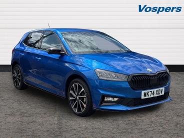 SPOTICAR Skoda Fabia 1.0 Tsi Monte Carlo Euro 6 (s/s) 5dr Used Car - City Car Petrol Blue - Plymouth - 1200644998_1