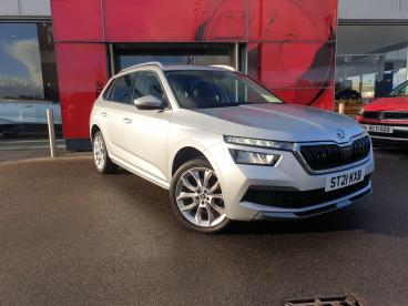 SPOTICAR Skoda Kamiq 1.0 Tsi Se L Dsg Euro 6 (s/s) 5dr Used Car - Suv Petrol Silver - Boston - 1200488481_1