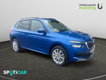 SPOTICAR Skoda Kamiq 1.0 Tsi Se Drive Dsg Euro 6 (s/s) 5dr Used Car - Suv Petrol Blue - Sudbury - 1200523695_1