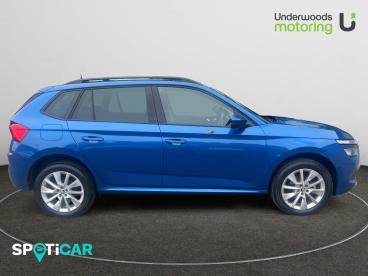 SPOTICAR Skoda Kamiq 1.0 Tsi Se Drive Dsg Euro 6 (s/s) 5dr Used Car - Suv Petrol Blue - Sudbury - 1200523695_5