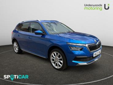 SPOTICAR Skoda Kamiq 1.0 Tsi Se L Euro 6 (s/s) 5dr Used Car - Suv Petrol Blue - Sudbury - 1200523696_1
