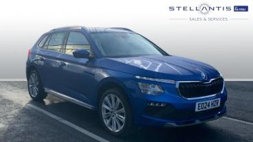 SPOTICAR Skoda Kamiq 1.5 Tsi Act Se L Dsg Euro 6 (s/s) 5dr Used Car - Suv Petrol Blue - Maidstone - 1200551564_1