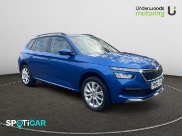 SPOTICAR Skoda Kamiq 1.0 Tsi Se Drive Dsg Euro 6 (s/s) 5dr Used Car - Suv Petrol Blue - Sudbury - 1200552539_1