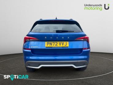 SPOTICAR Skoda Kamiq 1.0 Tsi Se Drive Dsg Euro 6 (s/s) 5dr Used Car - Suv Petrol Blue - Sudbury - 1200552539_5