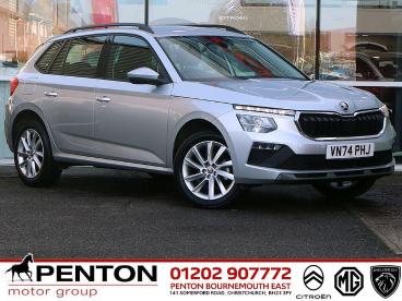 SPOTICAR Skoda Kamiq 1.0 Tsi Se Edition Euro 6 (s/s) 5dr Used Car - Suv Petrol Silver - Christchurch - 1200565629_1