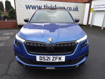 SPOTICAR Skoda Kamiq 1.5 Tsi Act Monte Carlo Euro 6 (s/s) 5dr Used Car - Suv Petrol Blue - Telford - 1200569371_4