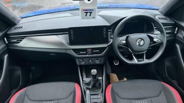 SPOTICAR Skoda Kamiq 1.5 Tsi Act Monte Carlo Euro 6 (s/s) 5dr Used Car - Suv Petrol Blue - Godalming - 1200574239_4