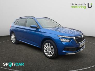 SPOTICAR Skoda Kamiq 1.0 Tsi Se Drive Dsg Euro 6 (s/s) 5dr Used Car - Suv Petrol Blue - Sudbury - 1200577545_1