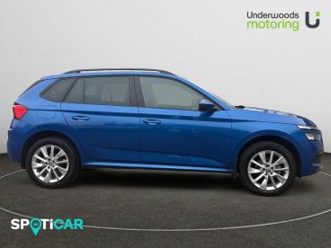 SPOTICAR Skoda Kamiq 1.0 Tsi Se Drive Dsg Euro 6 (s/s) 5dr Used Car - Suv Petrol Blue - Sudbury - 1200577545_5