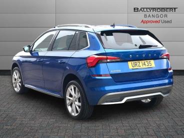 SPOTICAR Skoda Kamiq 1.0 Tsi Se L Executive Dsg Euro 6 (s/s) 5dr Used Car - Suv Petrol Blue - Bangor - 1200581638_2