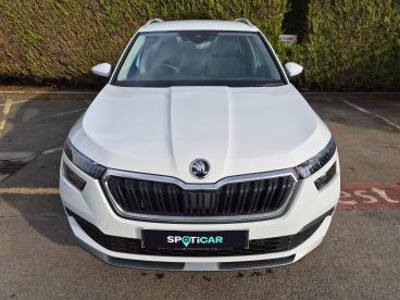 SPOTICAR Skoda Kamiq 1.5 Tsi Act Se L Executive Dsg Euro 6 (s/s) 5dr Used Car - Suv Petrol White - Salisbury - 500581746_2