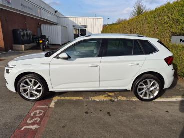 SPOTICAR Skoda Kamiq 1.5 Tsi Act Se L Executive Dsg Euro 6 (s/s) 5dr Used Car - Suv Petrol White - Salisbury - 500581746_3