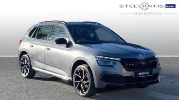 SPOTICAR Skoda Kamiq 1.0 Tsi Monte Carlo Dsg Euro 6 (s/s) 5dr Used Car - Suv Petrol Grey - Nottingham - 1200585774_1