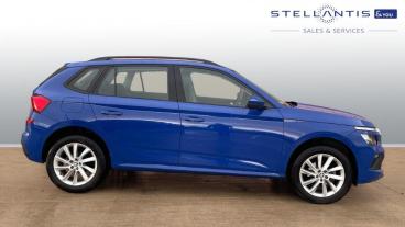 SPOTICAR Skoda Kamiq 1.0 Tsi Se Edition Euro 6 (s/s) 5dr Used Car - Suv Petrol Blue - Liverpool - 1200586547_2