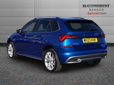 SPOTICAR Skoda Kamiq 1.5 Tsi Act Se L Executive Dsg Euro 6 (s/s) 5dr Used Car - Suv Petrol Blue - Bangor - 1200590586_2