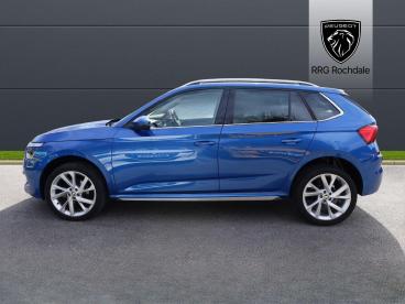 SPOTICAR Skoda Kamiq 1.0 Tsi Se L Executive Dsg Euro 6 (s/s) 5dr Used Car - Suv Petrol Blue - Rochdale - 1200590807_4