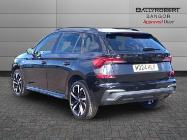 SPOTICAR Skoda Kamiq 1.5 Tsi Act Monte Carlo Dsg Euro 6 (s/s) 5dr Used Car - Suv Petrol Black - Bangor - 1200601362_2