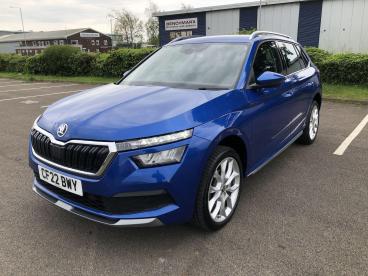 SPOTICAR Skoda Kamiq 1.5 Tsi Act Se L Dsg Euro 6 (s/s) 5dr Used Car - Suv Petrol Blue - Bridgend - 1200601759_3