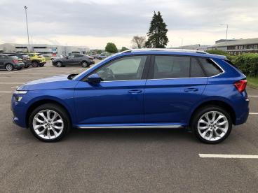 SPOTICAR Skoda Kamiq 1.5 Tsi Act Se L Dsg Euro 6 (s/s) 5dr Used Car - Suv Petrol Blue - Bridgend - 1200601759_4