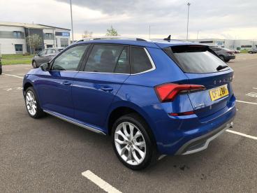 SPOTICAR Skoda Kamiq 1.5 Tsi Act Se L Dsg Euro 6 (s/s) 5dr Used Car - Suv Petrol Blue - Bridgend - 1200601759_5