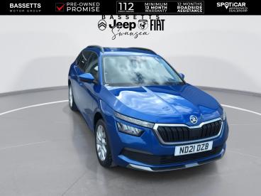 SPOTICAR Skoda Kamiq 1.0 Tsi Se Euro 6 (s/s) 5dr Used Car - Suv Petrol Blue - Swansea - 1200603621_2