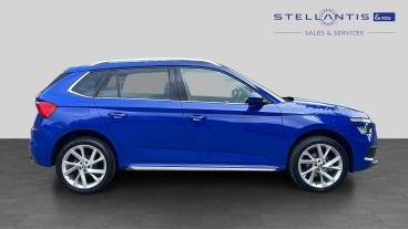 SPOTICAR Skoda Kamiq 1.5 Tsi Act Se L Executive Dsg Euro 6 (s/s) 5dr Used Car - Suv Petrol Blue - Hatfield - 1200604467_2
