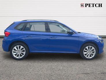 SPOTICAR Skoda Kamiq 1.0 Tsi Se Euro 6 (s/s) 5dr Used Car - Suv Petrol Blue - Darlington - 1200605885_2