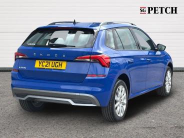 SPOTICAR Skoda Kamiq 1.0 Tsi Se Euro 6 (s/s) 5dr Used Car - Suv Petrol Blue - Darlington - 1200605885_3