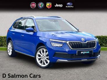 SPOTICAR Skoda Kamiq 1.5 Tsi Act Se L Dsg Euro 6 (s/s) 5dr Used Car - Suv Petrol Blue - Colchester - 1200608474_1