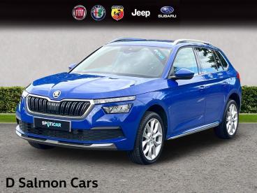 SPOTICAR Skoda Kamiq 1.5 Tsi Act Se L Dsg Euro 6 (s/s) 5dr Used Car - Suv Petrol Blue - Colchester - 1200608474_4