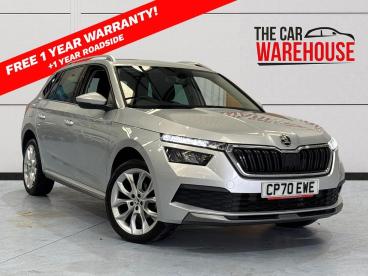SPOTICAR Skoda Kamiq 1.0 Tsi Se L Euro 6 (s/s) 5dr Used Car - Suv Petrol Silver - Swansea - 1200611260_1