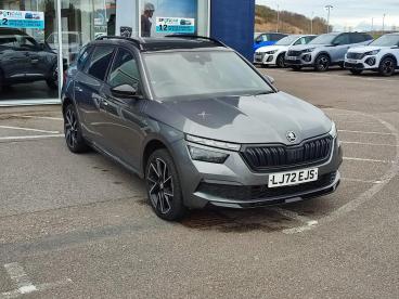 SPOTICAR Skoda Kamiq 1.0 Tsi Monte Carlo Dsg Euro 6 (s/s) 5dr Used Car - Suv Petrol Grey - Moray - 1200612964_1