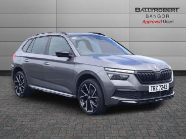 SPOTICAR Skoda Kamiq 1.5 Tsi Act Monte Carlo Dsg Euro 6 (s/s) 5dr Used Car - Suv Petrol Grey - Bangor - 1200614058_1