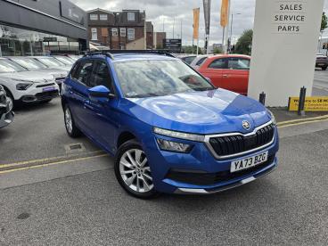 SPOTICAR Skoda Kamiq 1.0 Tsi Se Euro 6 (s/s) 5dr Used Car - Suv Petrol Blue - Wakefield - 1200614516_1