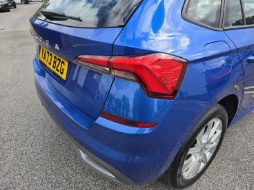 SPOTICAR Skoda Kamiq 1.0 Tsi Se Euro 6 (s/s) 5dr Used Car - Suv Petrol Blue - Wakefield - 1200614516_5
