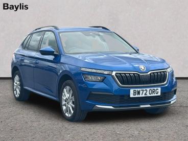 SPOTICAR Skoda Kamiq 1.0 Tsi Se Drive Euro 6 (s/s) 5dr Used Car - Suv Petrol Blue - Hereford - 1200614872_1