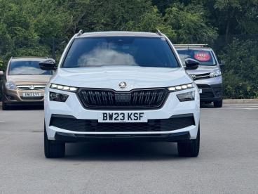 SPOTICAR Skoda Kamiq 1.5 Tsi Act Monte Carlo Euro 6 (s/s) 5dr Used Car - Suv Petrol White - Cheltenham - 1200617521_4