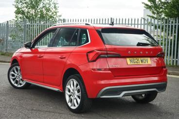 SPOTICAR Skoda Kamiq 1.0 Tsi Se L Euro 6 (s/s) 5dr Used Car - Suv Petrol Red - Bromsgrove - 1200623368_3