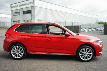 SPOTICAR Skoda Kamiq 1.0 Tsi Se L Euro 6 (s/s) 5dr Used Car - Suv Petrol Red - Bromsgrove - 1200623368_4
