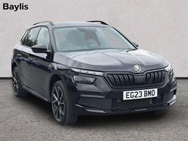 SPOTICAR Skoda Kamiq 1.5 Tsi Act Monte Carlo Euro 6 (s/s) 5dr Used Car - Suv Petrol Black - Hereford - 1200628972_1