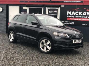 SPOTICAR Skoda Karoq 1.6 Tdi Se Euro 6 (s/s) 5dr Used Car - Suv Diesel Black - Inverness - 1200527897_1