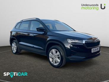 SPOTICAR Skoda Karoq 1.5 Tsi Act Se Drive Dsg Euro 6 (s/s) 5dr Used Car - Suv Petrol Black - Tiptree - 1200544932_1