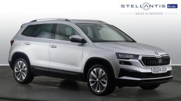 SPOTICAR Skoda Karoq 1.5 Tsi Act Se L Euro 6 (s/s) 5dr Used Car - Suv Petrol Silver - Birmingham - 1200545414_1