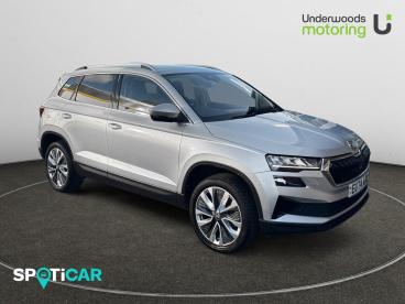 SPOTICAR Skoda Karoq 1.5 Tsi Act Se L Dsg Euro 6 (s/s) 5dr Used Car - Suv Petrol Silver - Sudbury - 1200553697_1