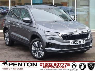 SPOTICAR Skoda Karoq 1.5 Tsi Act Se Drive Dsg Euro 6 (s/s) 5dr Used Car - Suv Petrol Grey - Poole - 1200554827_1
