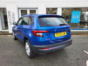 SPOTICAR Skoda Karoq 1.6 Tdi Se Euro 6 (s/s) 5dr Used Car - Suv Diesel Blue - Llangefni - 1200554862_2