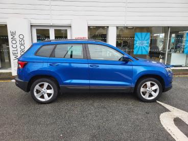 SPOTICAR Skoda Karoq 1.6 Tdi Se Euro 6 (s/s) 5dr Used Car - Suv Diesel Blue - Llangefni - 1200554862_3