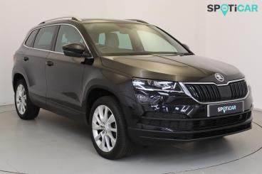 SPOTICAR Skoda Karoq 1.0 Tsi Se L Euro 6 (s/s) 5dr Used Car - Suv Petrol Black - Wellingborough - 1200559631_1